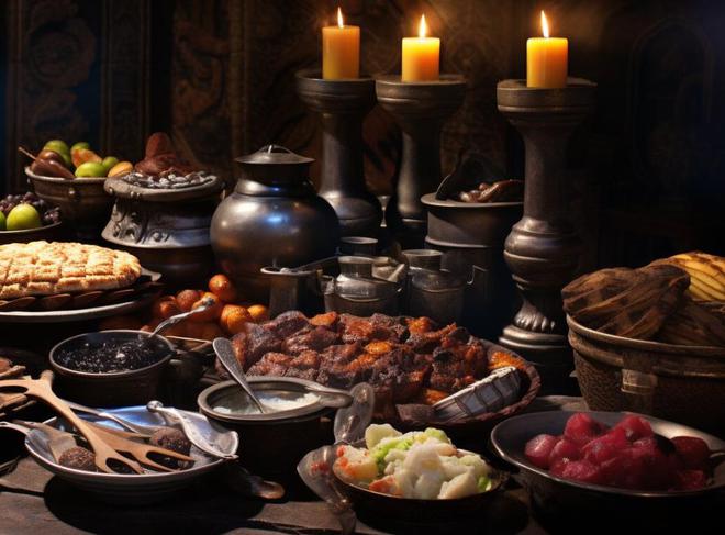 宴:解碼文藝復興貴族餐桌的炫富密碼AG真人游戲第一品牌奢華時代的盛(圖8) 宴:解碼文藝復興貴族餐桌的炫富密碼AG真人游戲第一品牌奢華時代的盛(圖8)